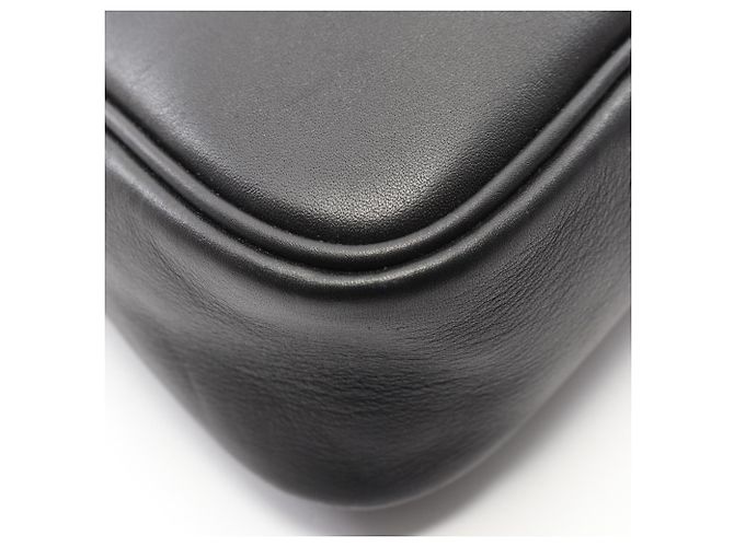 Borsa a spalla media Gucci GG Emblem in pelle nera Nero - vista 5