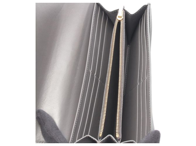 Céline Billetera bi-fold larga gris Celine Castaño - vista 3