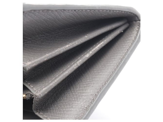 Céline Billetera bi-fold larga gris Celine Castaño - vista 8