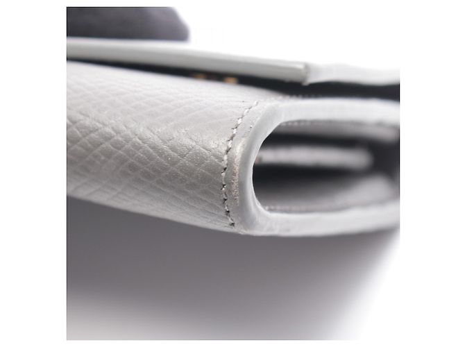 Céline Billetera bi-fold larga gris Celine Castaño - vista 9