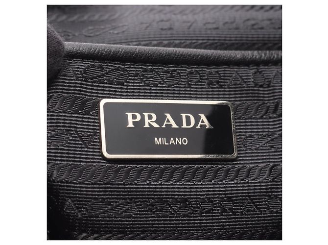 Saffiano Zaino/borsa a mano da uomo Prada Multicolore Verde - vista 4