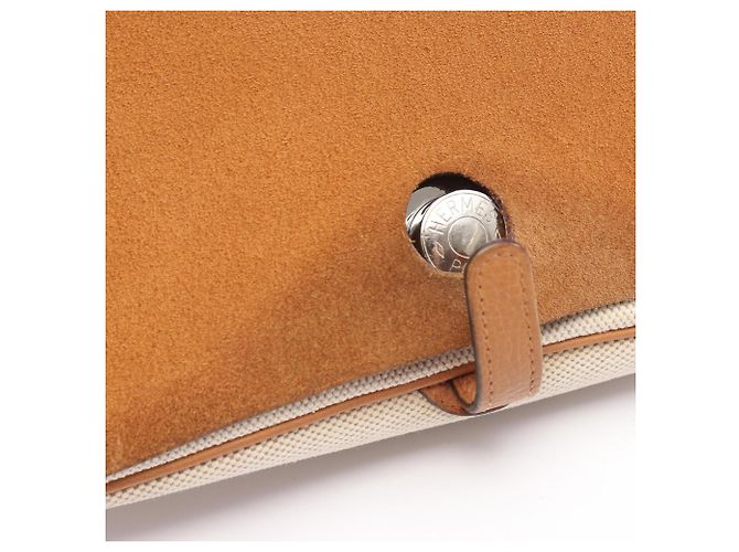 Borsa a Spalla Colorado MM di Hermès Marrone Beige - vista 6