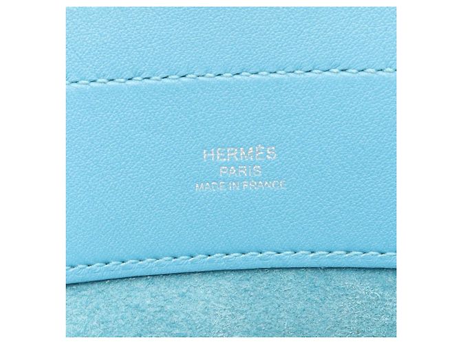 Hermès Aline Mini Schultertasche in Blau - Ansicht 4