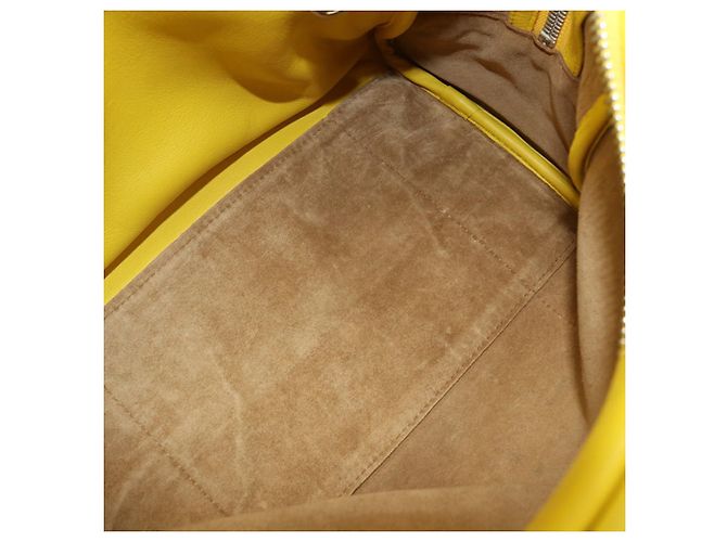 Borsa Loewe Amazona 75 Anagramma 2 in 1 Giallo - vista 4
