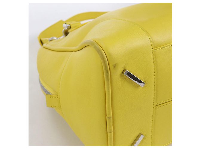 Borsa Loewe Amazona 75 Anagramma 2 in 1 Giallo - vista 5