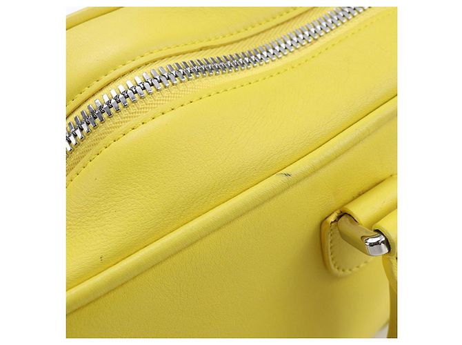 Borsa Loewe Amazona 75 Anagramma 2 in 1 Giallo - vista 7