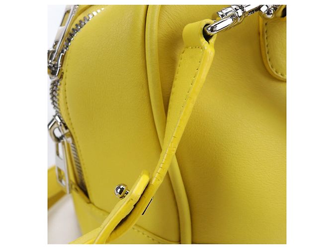 Borsa Loewe Amazona 75 Anagramma 2 in 1 Giallo - vista 8