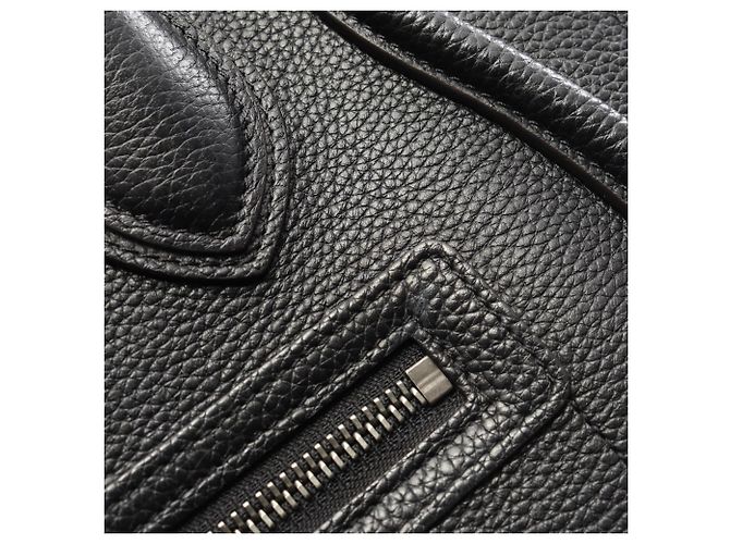 Céline Borsa Tote Micro Shopper Celine Luggage Nero - vista 10