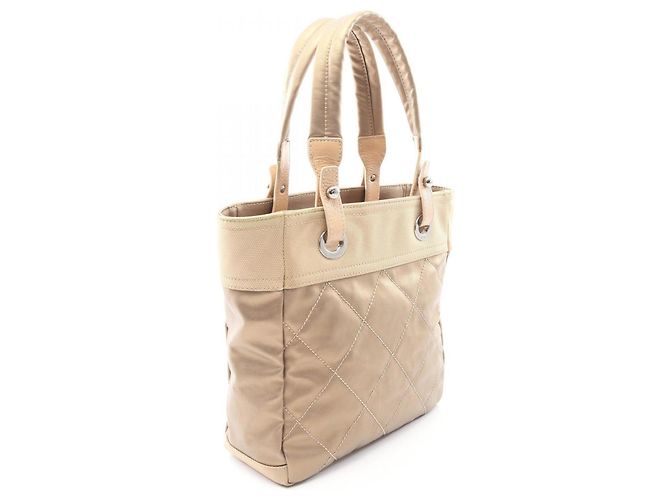 Borsa Tote PM Chanel Paris Biarritz Beige D'oro - vista 2