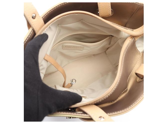Borsa Tote PM Chanel Paris Biarritz Beige D'oro - vista 3