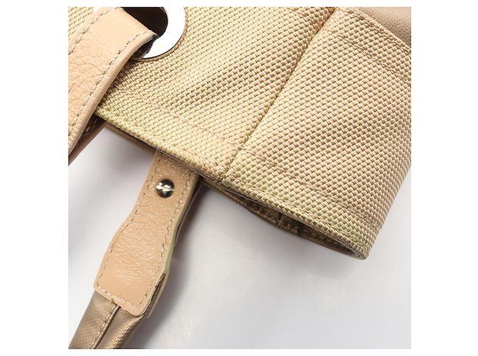 Borsa Tote PM Chanel Paris Biarritz Beige D'oro - vista 7