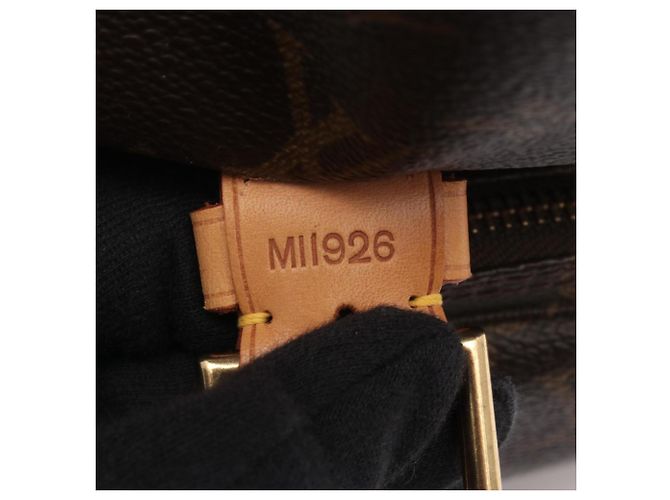 Montsouris GM Rucksack/Tasche von Louis Vuitton Braun - vista 5