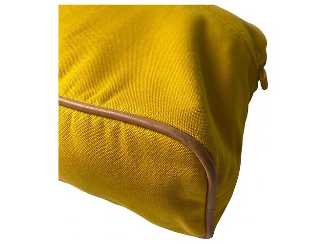 Hermès Hermes Damen Bolide Pouch GM Gelb - Ansicht 14