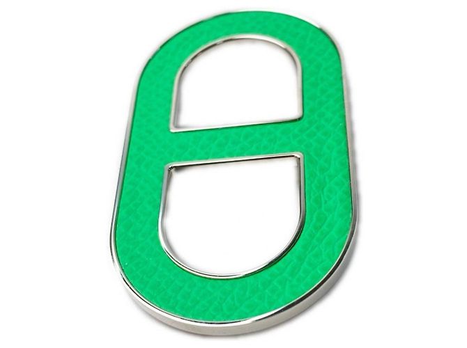 Hermès Hermes Chaine d'Ancre Brosche Grün - Ansicht 2