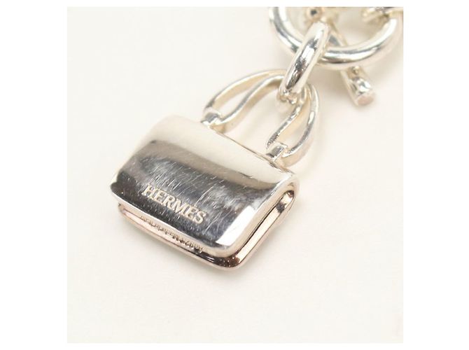 Hermès HERMES Constance Amulett Halskette Silber - Ansicht 3