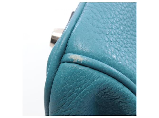 Borsa Hermès Birkin 30 Blu - vista 9