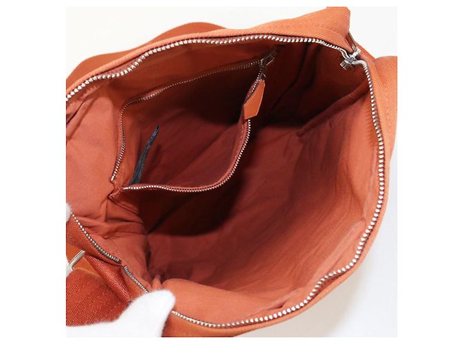 Hermès HERMES Borsa a Spalla Acapulco MM Arancione - vista 3
