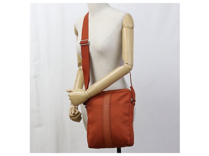 Hermès HERMES Borsa a Spalla Acapulco MM Arancione - vista 8