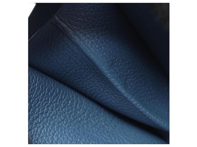 Borsa a Spalla Mini Convoyeur di Hermès Blu - vista 6