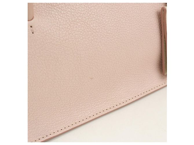 Miu Miu rosa Leder Tote Bag Pink - vista 6