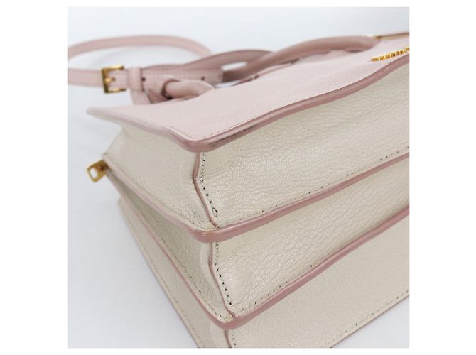 Miu Miu rosa Leder Tote Bag Pink - vista 7