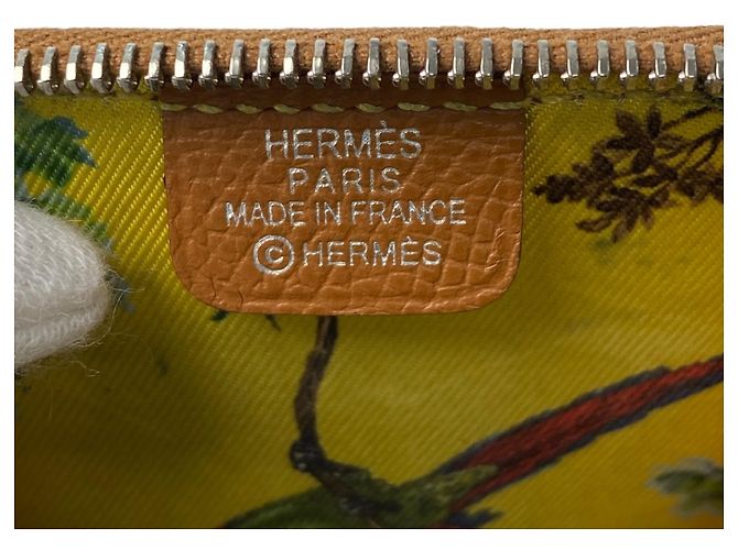 Monedero compacto mini Azap para mujeres Hermès Dorado - vista 8