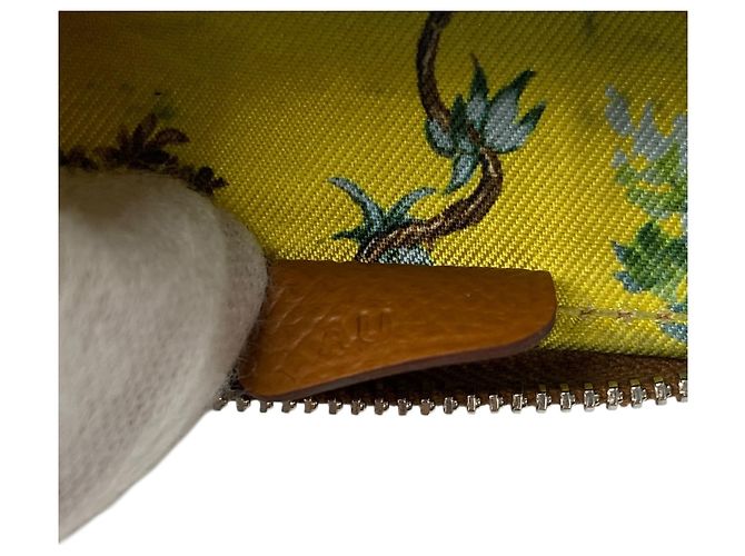 Monedero compacto mini Azap para mujeres Hermès Dorado - vista 9