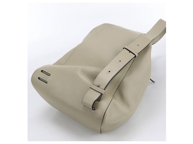 Borsa a Spalla Anton di Loewe Beige - vista 2