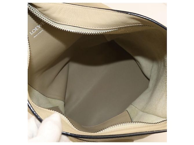 Borsa a Spalla Anton di Loewe Beige - vista 3