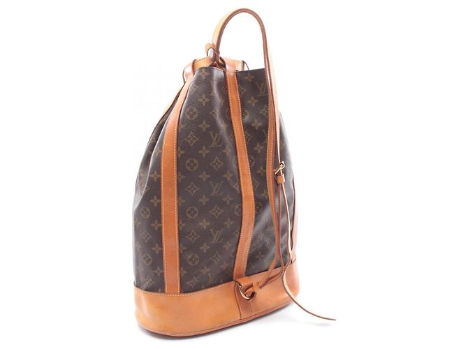 Borsa a Spalla Randonnee GM Louis Vuitton Marrone - vista 2