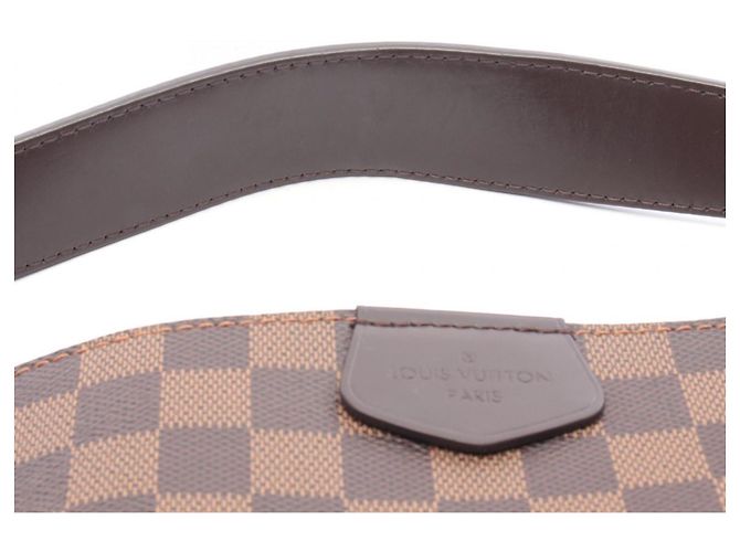 Borsa a Spalla Graceful MM di Louis Vuitton Marrone Damier ebene - vista 7