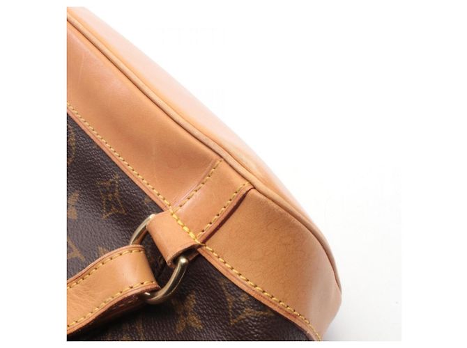 Zaino/borsa Montsouris GM di Louis Vuitton Marrone - vista 12