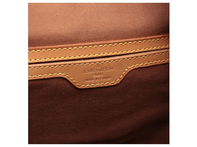 Zaino/borsa Montsouris GM di Louis Vuitton Marrone - vista 4