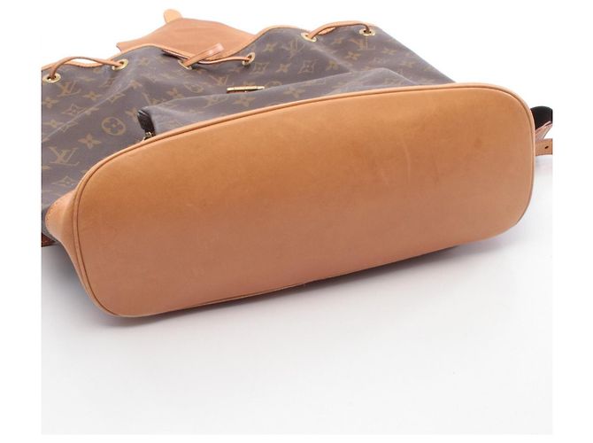 Zaino/borsa Montsouris GM di Louis Vuitton Marrone - vista 6
