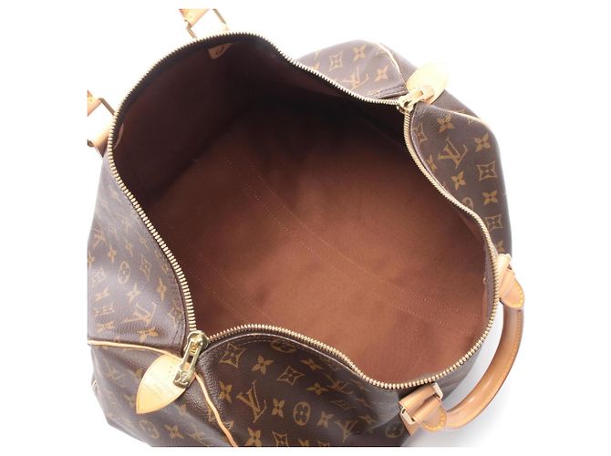 Borsa Boston Keepall 45 Louis Vuitton Marrone - vista 3