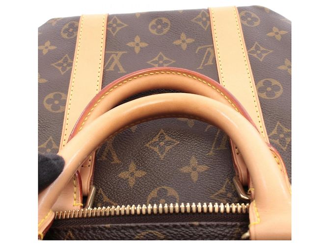Borsa Boston Keepall 45 Louis Vuitton Marrone - vista 6