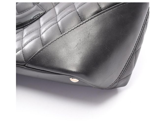 Chanel Cambon Mittelgroße Tragetasche Schwarz - Ansicht 15