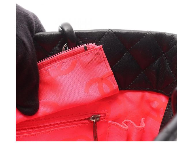 Chanel Cambon Mittelgroße Tragetasche Schwarz - Ansicht 6