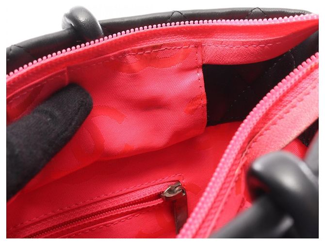 Chanel Cambon Mittelgroße Tragetasche Schwarz - Ansicht 8