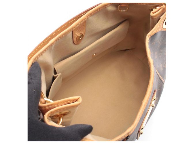 Borsa a Spalla Galliera PM Louis Vuitton Marrone - vista 3