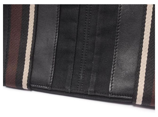 Hermès Troca Horizontal MM Tote Bag Braun Schwarz - Ansicht 12