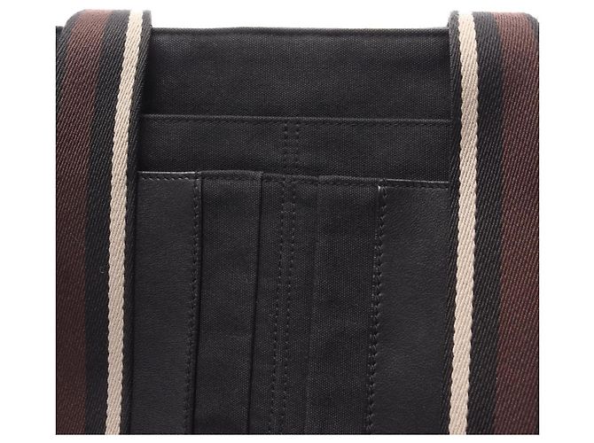 Hermès Troca Horizontal MM Tote Bag Braun Schwarz - Ansicht 15
