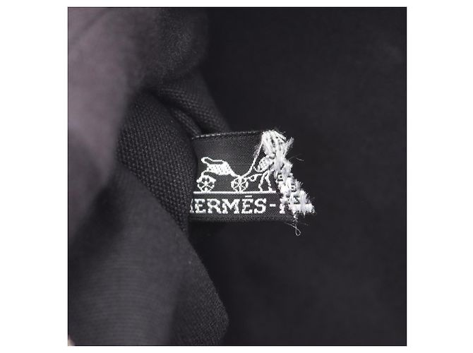 Hermès Troca Horizontal MM Tote Bag Braun Schwarz - Ansicht 4