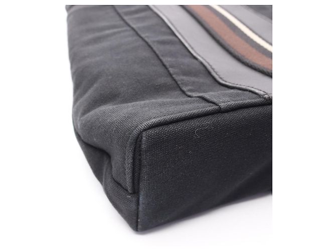 Hermès Troca Horizontal MM Tote Bag Braun Schwarz - Ansicht 7