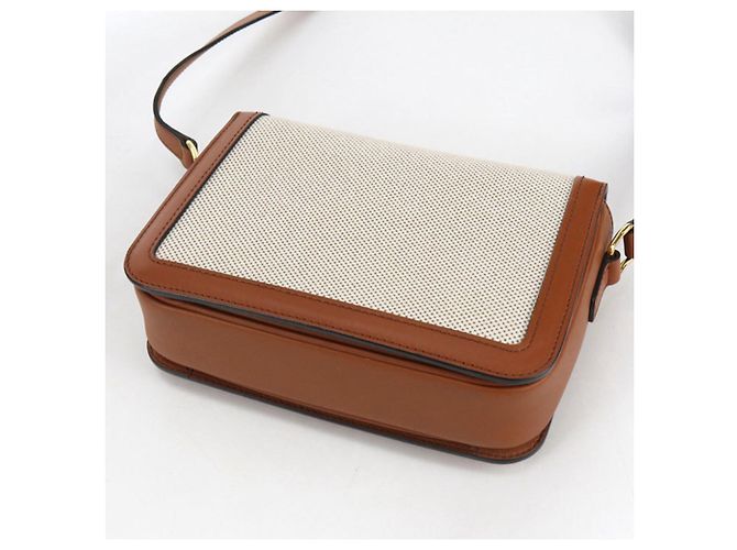 Céline Borsa a tracolla Celine Classic Triomphe - Beige - vista 2