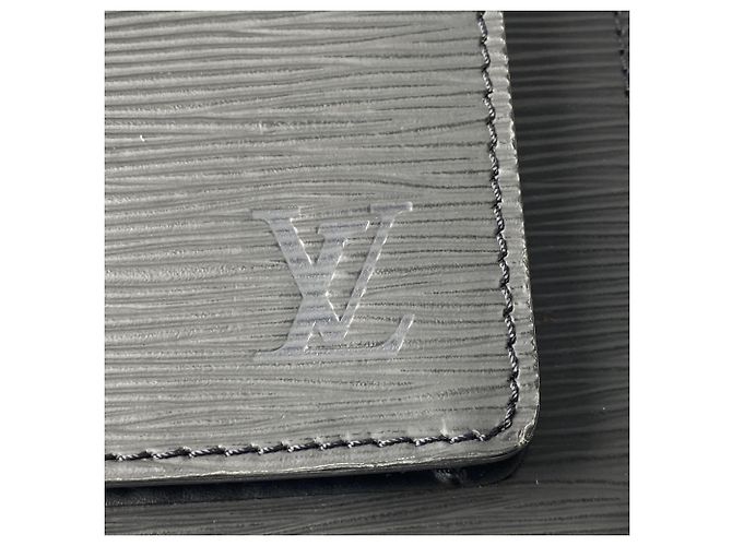 Borsa Louis Vuitton Epi Monceau Noir da donna Nero - vista 14