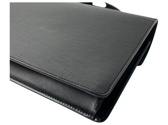 Borsa Louis Vuitton Epi Monceau Noir da donna Nero - vista 21
