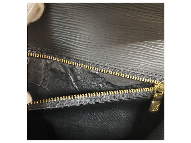 Borsa Louis Vuitton Epi Monceau Noir da donna Nero - vista 27