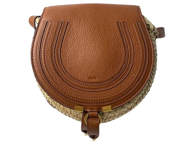Bolso de Hombro Marcie de Rafias para Mujer Chloé - vista 3