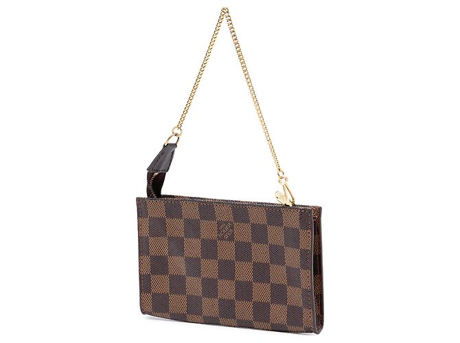 Bucket Pochette a secchiello Marais Damier Ebene Louis Vuitton Marrone - vista 2